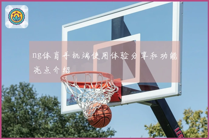 ng体育手机端使用体验分享和功能亮点介绍